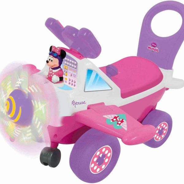 Kiddieland Disney Minnie Activity Plane Ride-On