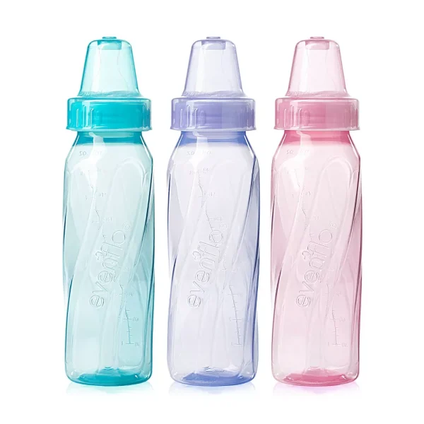 Evenflo 3-Pack Bottles (8 oz.) - Pink