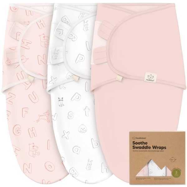 3-Pack Organic Baby Swaddle Sleep Sacks