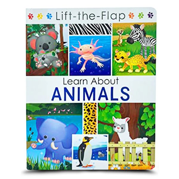 Learn About Animals - Lift the Flap Activity Kids Books