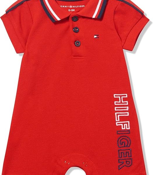 Tommy Hilfiger Baby Boys Polo Romper