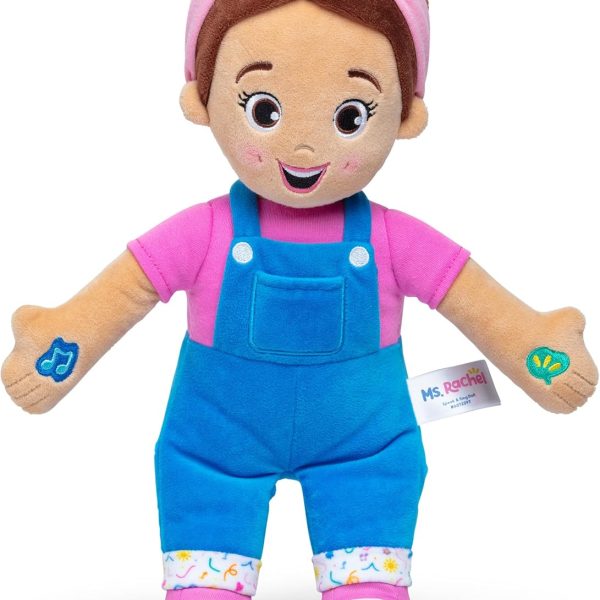 Ms. Rachel Official Speak & Sing Doll, 16” Tall Interactive Toy with 4 Songs & 16+ Phrases