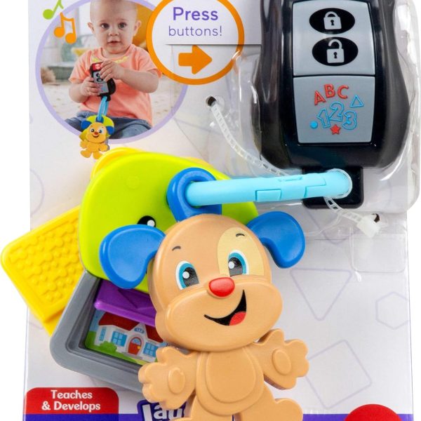 Fisher-Price Laugh & Learn Play & Go Keys Musical Learning Toy for Infant & Toddler