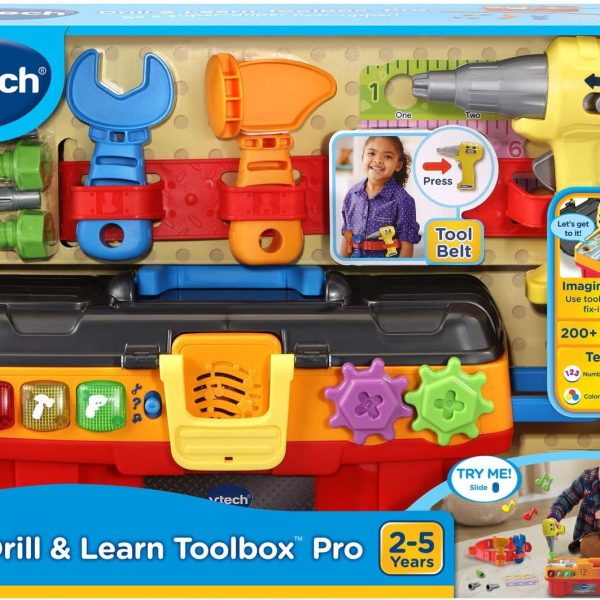 VTech Drill & Learn Toolbox Pro Ages 2-5