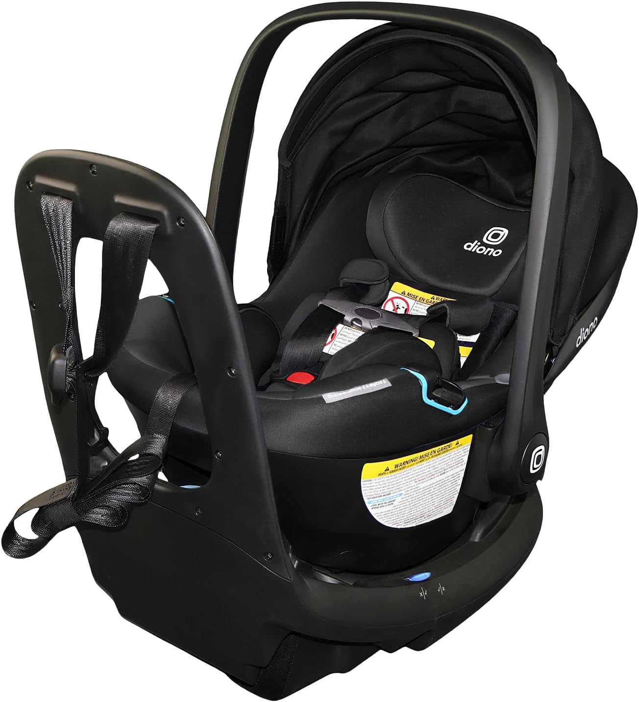Diono LiteClik30 RXT SafePlus Infant Car Seat and Base-Black