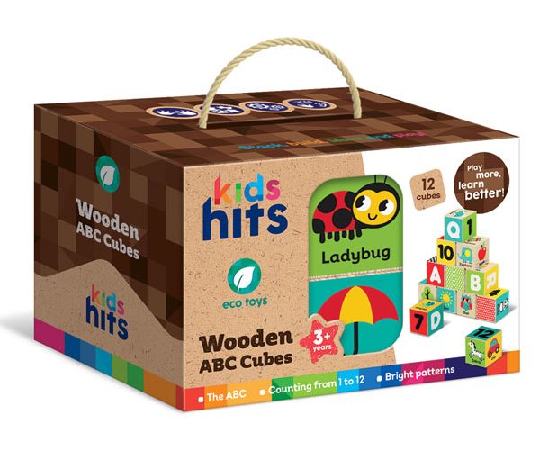 Kids Hits - ABC Wooden Blocks